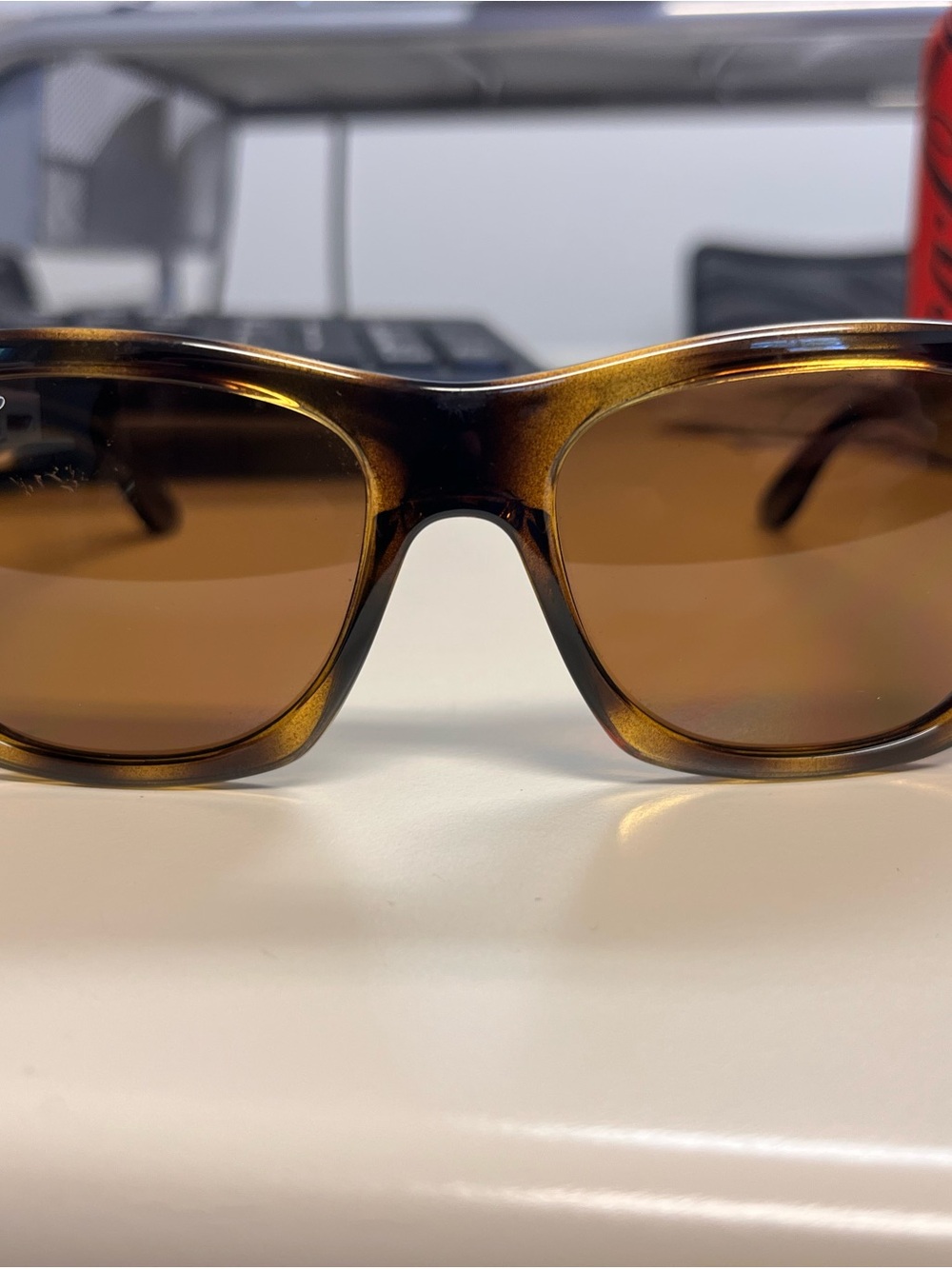 Ray-Ban Unisex Wayfarer 53MM Tortoiseshell Frame Sunglasses polarized - Picture 3 of 6